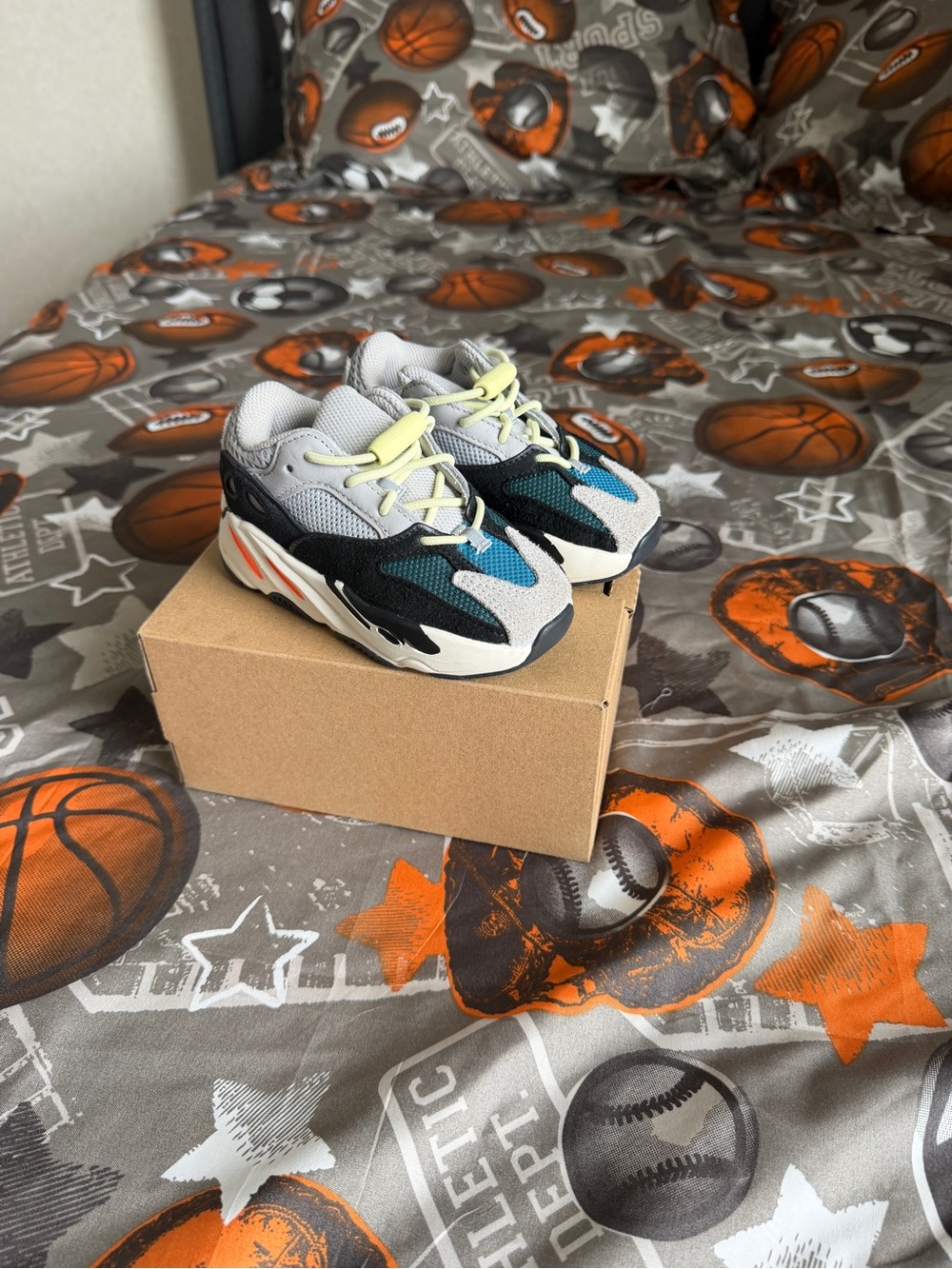 adidas Kids Sneakers Gray Teal Black White